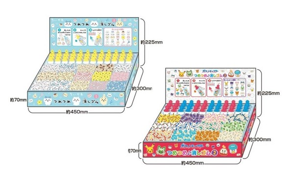 キャラクター つめつめ消しゴム 消しゴム ステーショナリー ちいかわ ポケモン ピクミン カービィ