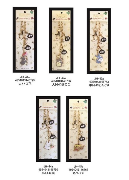 スタジオジブリ メタルチャーム バッグチャーム メタル トトロ 魔女の宅急便 ポルコ カオナシ