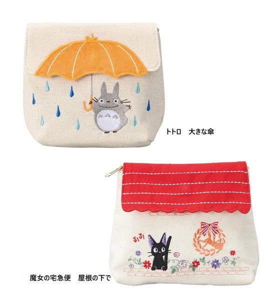 スタジオジブリ ポーチ コスメポーチ 化粧ポーチ小物入れ となりのトトロ 魔女の宅急便