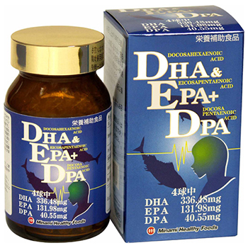 ミナミヘルシーフーズ　DHA&EPA+DPA　440mg×120球